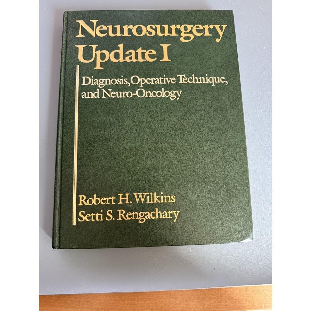 Neurosurgery Update I Hardcover 1993 1st Ed Wilkins Rengachary McGraw-Hill